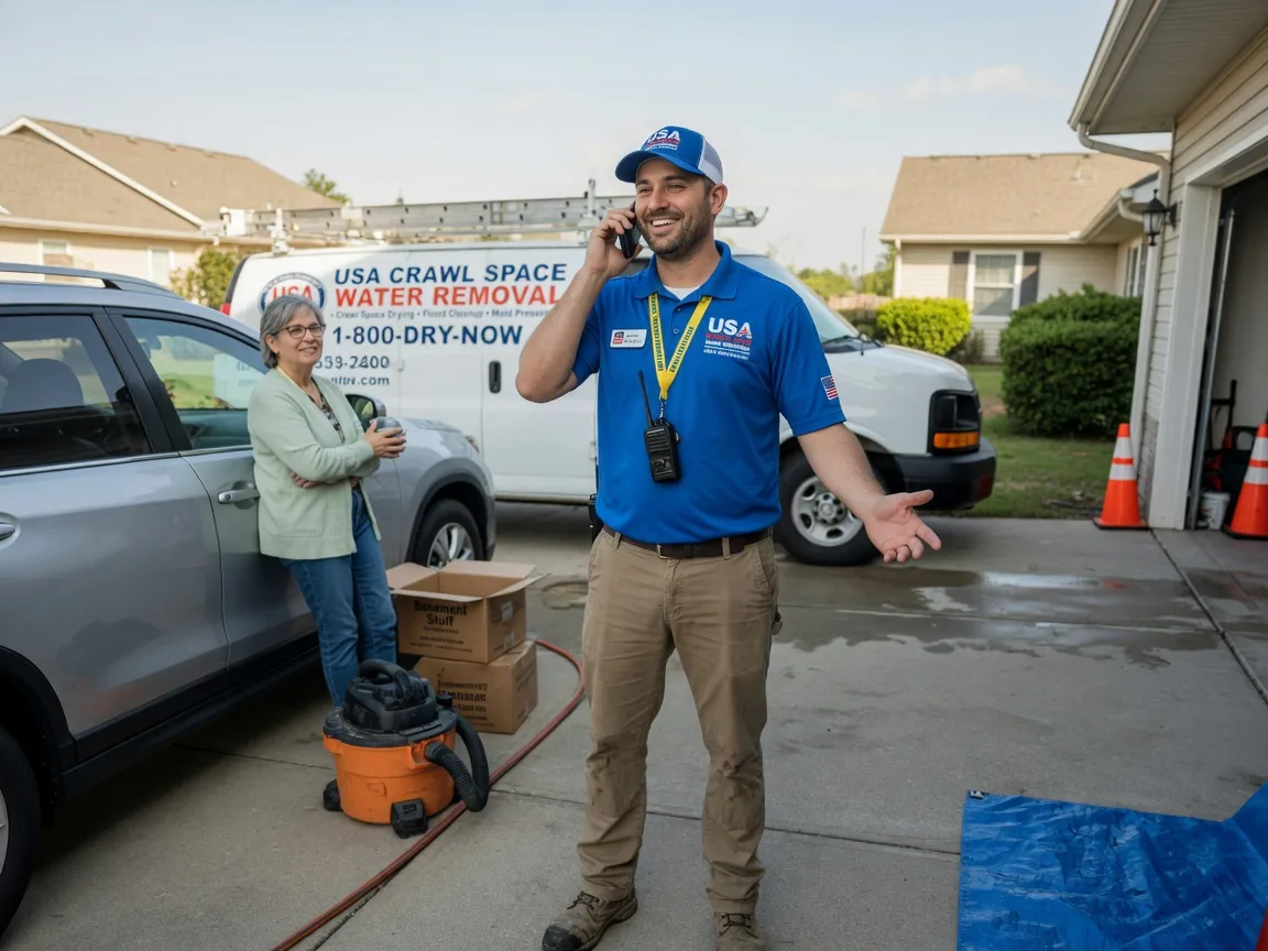 Crawl Space Water Removal Sherman, TX FAQs